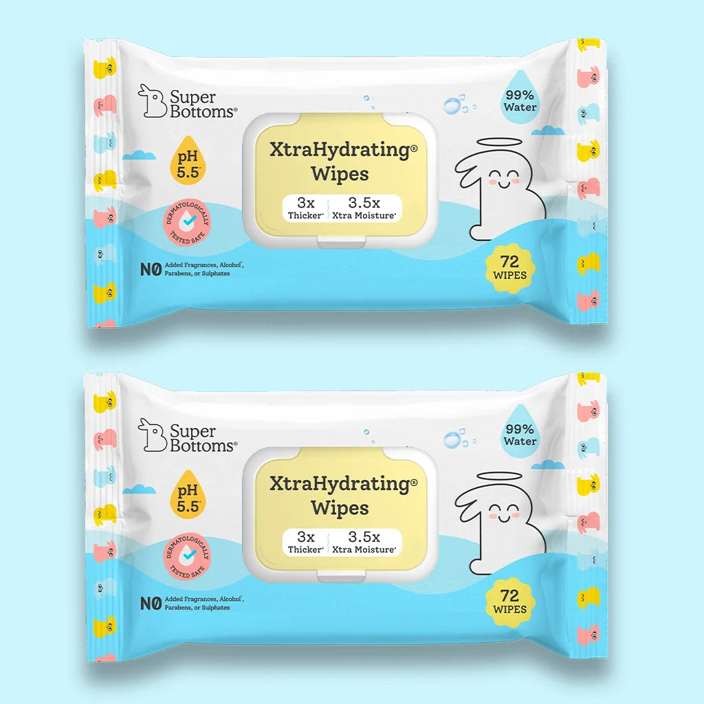 2 pack - 99% Pure Water Baby Wipes (72 pcs)