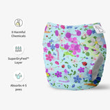 Freesize UNO Cloth Diaper with DryFeel Magic Pad (No Booster)