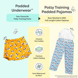 Pack of 3 Padded Pajamas with drawstring - Bummy World