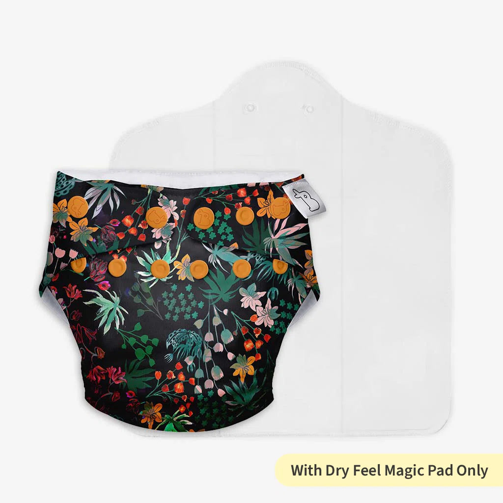 Freesize UNO Cloth Diaper: Magic Pad Only (No Booster)