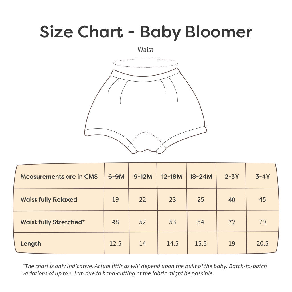 Kids Cotton Bloomers – 5 Pack (3–4 Yrs)