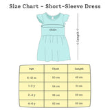 Pack of 2 A-line Dress & Pack of 2 Short Sleeve Dress (with Dirt Marks/Stitch Defects) - No Print Choice