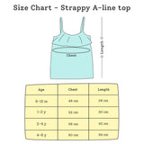 Strappy A-Line Top - Flying Unicorn - 1-2 years