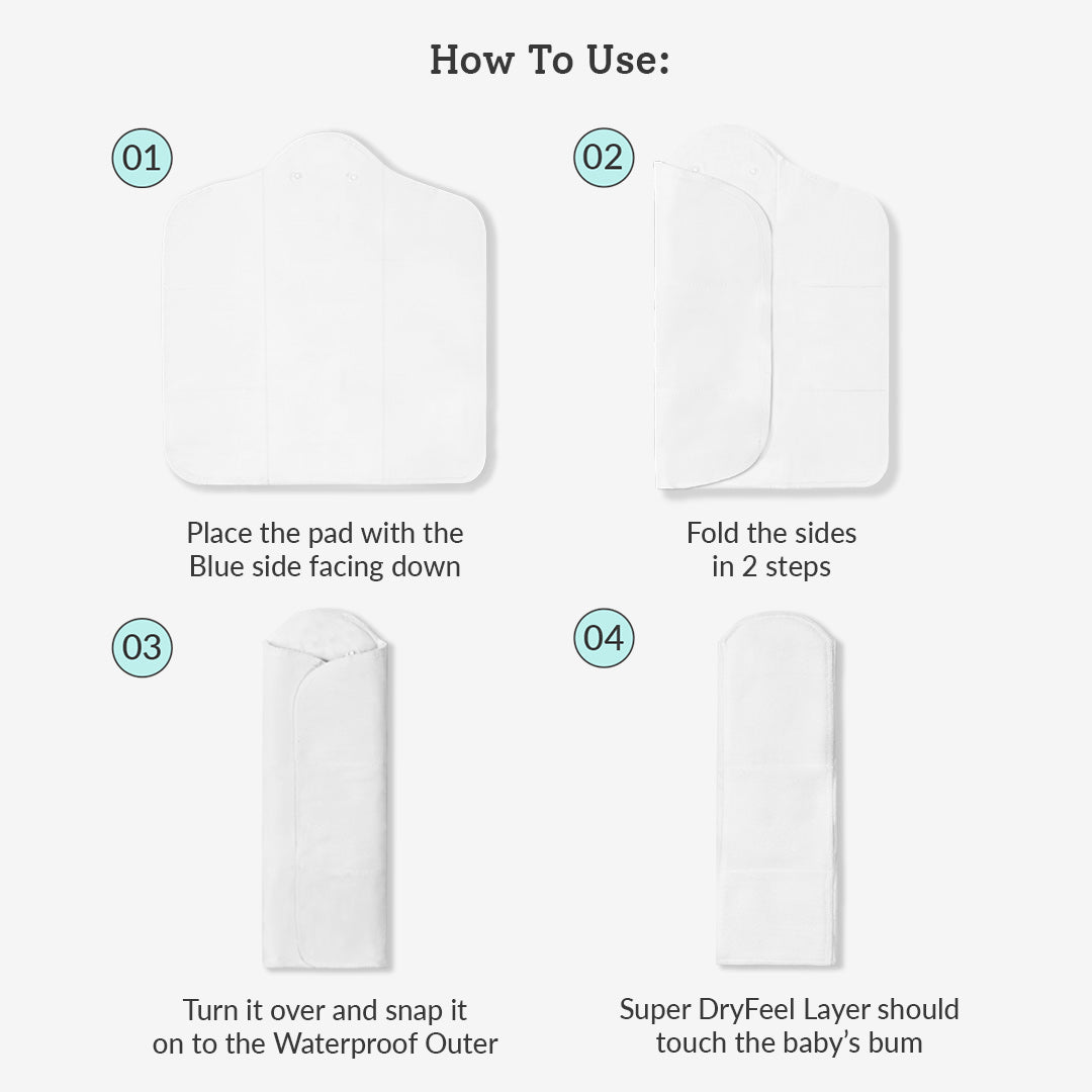 How to use Dry Feel Magic Pads