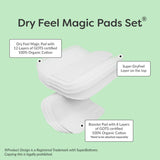 Dry Feel Magic Pads Set - Pack of 2