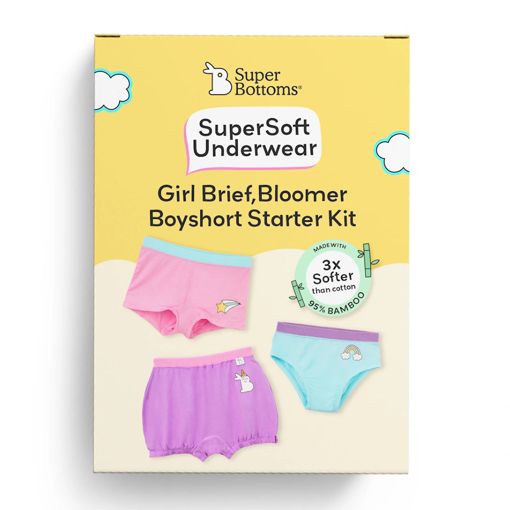 Girl Brief, Bloomer Boyshort Starter Kit