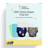 UNO Cloth Diaper Starter Kit with 2 Freesize UNO