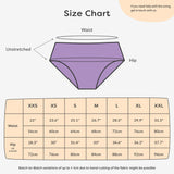 Period Underwear New Size Chart