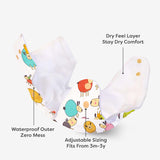 Sheep - BASIC Cloth Diaper, New & Improved with EasySnap & Quick Dry UltraThin Pad