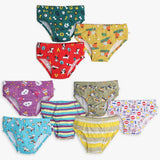 Young Boy Briefs -9 Pack (Paws Only - Navigator - Unicorn Dreams)