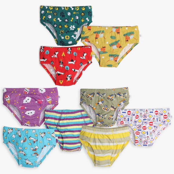 Super Soft Underwear Briefs for Baby Boy (4-8 Years)