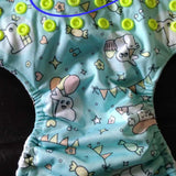 Pack of 3 Freesize UNO 2.0  Waterproof Outer with tiny hole  - No Print Choice