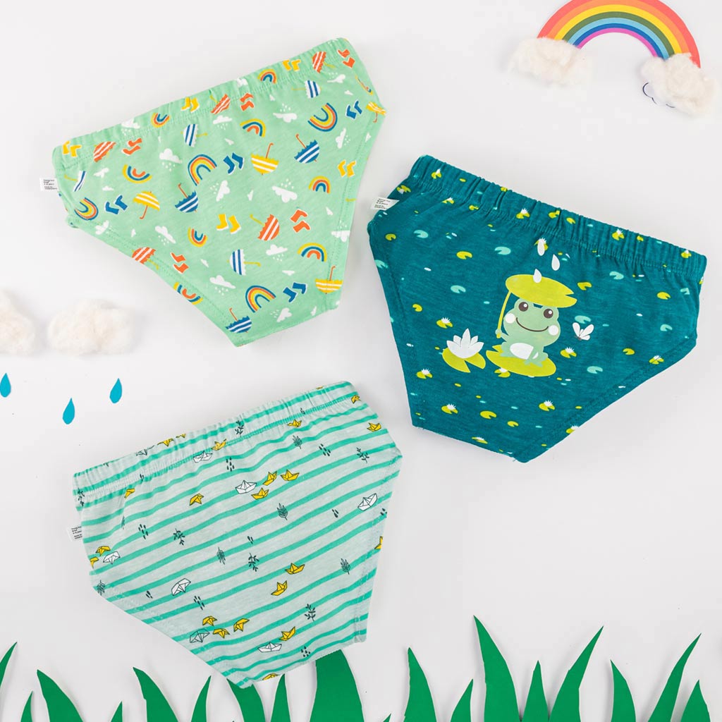 Tiny Undies Unisex Baby Underwear 3 Pack (4T Bear/Learn) - Yahoo