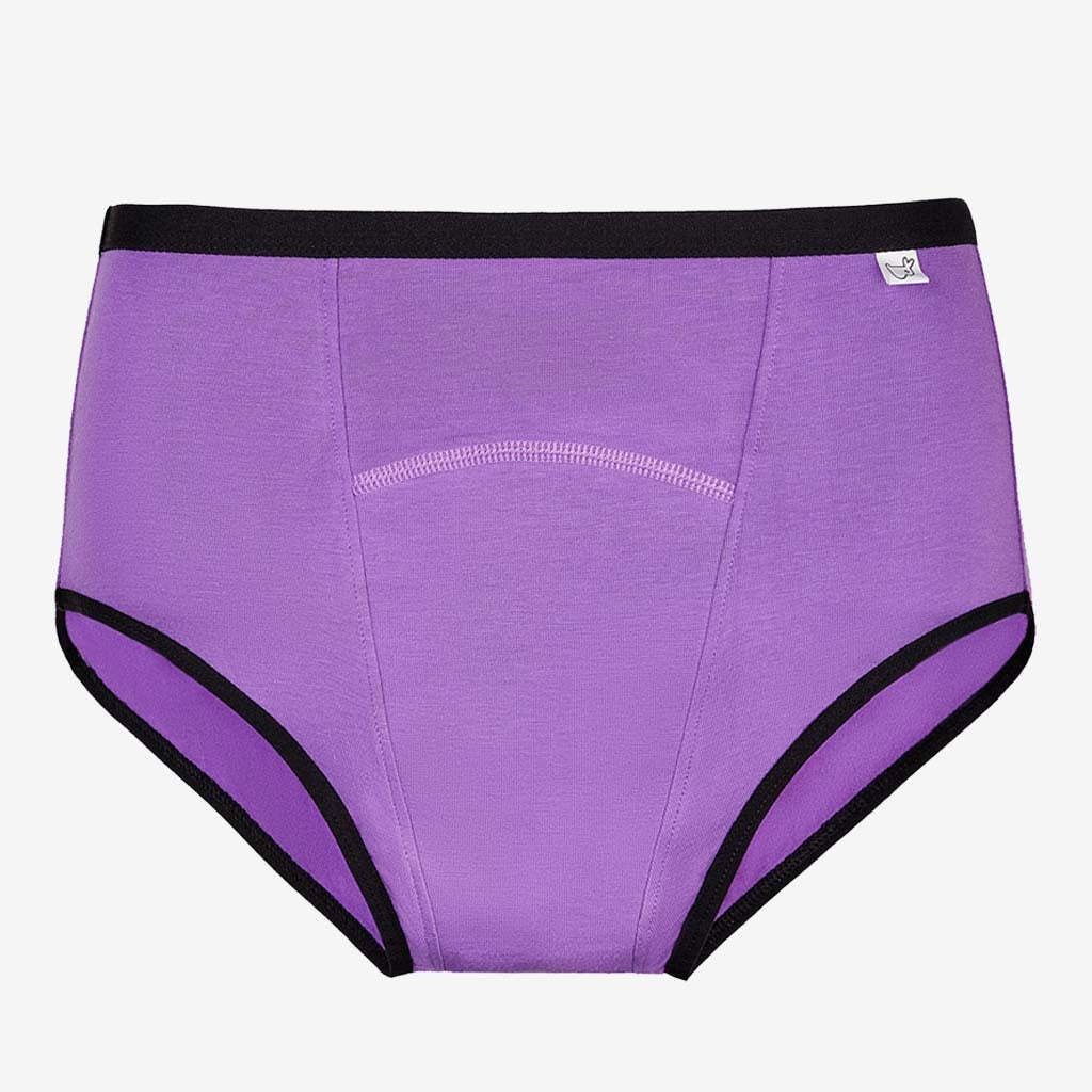 MaxAbsorb™ Incontinence Underwear in Lilac Print