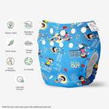 5 Freesize UNO Cloth Diaper + FREE Wipes - 40 Pack