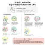 How to wash Freesize UNO Cloth Diaper