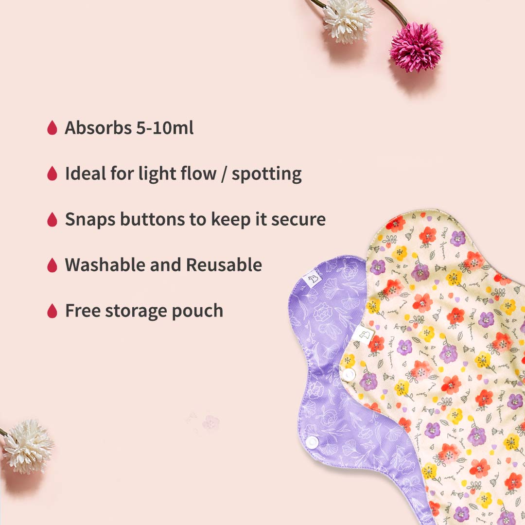 Stress Free Flow Lock Panty Liners Pack of 4 SuperBottoms