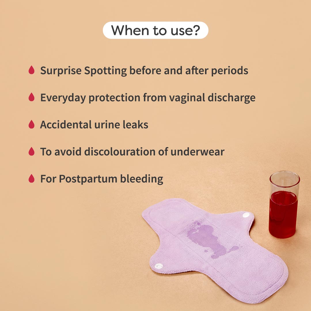 Stress Free Flow Lock Panty Liners Pack of 4 SuperBottoms