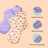 Flow Lock Panty Liners - Pack of 4 (Print/Colour may vary)
