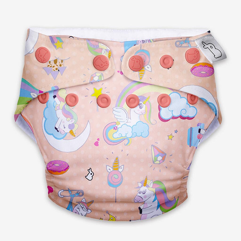 Little Planets & Magical Unicorn Organic Cotton Toddler Girl Underwear