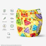 Poopy Face Freesize UNO Cloth Diaper