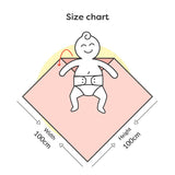Pack of 4 Mulmul Swaddles - No print Choice