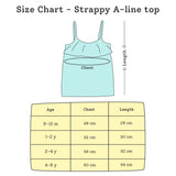 Strappy A-Line Top - 2 pack - Day at Zoo - Flying Unicorn