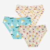 Young Boy Briefs -9 Pack (Kid's Day Out - Woody Goody - Rainy Poppins)