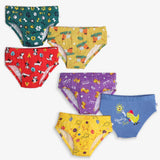 Young Boy Briefs -6 Pack (Paws Only - Finding Dino 2.0)