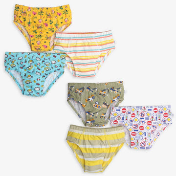 Super Soft Underwear Briefs for Baby Boy (4-8 Years)