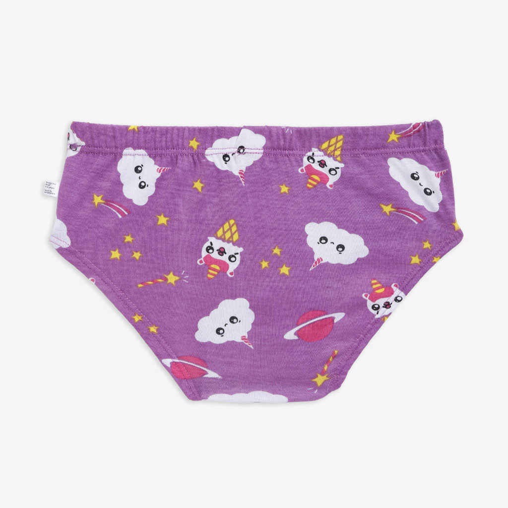 Young Boy Briefs Pack of 3 (Unicorn Dreams) - SuperBottoms