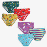 Young Girl Briefs -6 Pack (Paws Only - Unicorn Dreams)