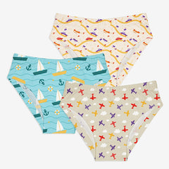 Young Girl Briefs Pack of 6 (Kid's Day Out, Sea-Saw)