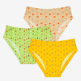 Young Girl Briefs -6 Pack (Woody Goody - Sea-saw)