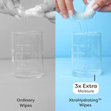 40 pcs - XtraHydrating Wipes, 3.5x moisture, 3x thick, Unscented