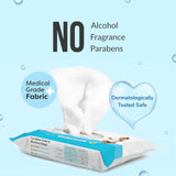 40 pcs - XtraHydrating Wipes, 3.5x moisture, 3x thick, Unscented